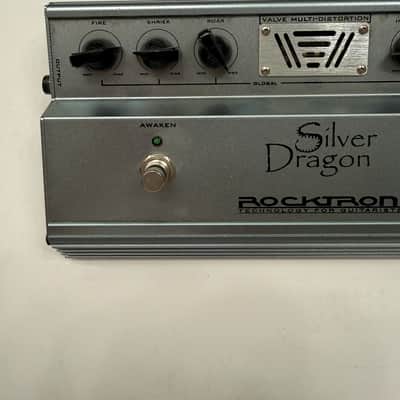 Rocktron Silver Dragon Tube Valve Multi Distortion Guitar Effect Pedal image 2