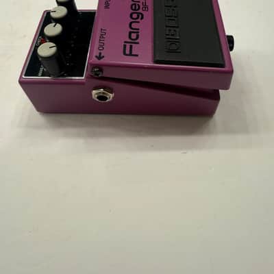 Boss Roland BF-2 Flanger Analog Vintage Rare Yellow Label Guitar Effect Pedal image 4