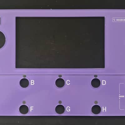 Neural DSP QUAD CORTEX Premium Acrylic Protective Cover Purple image 4