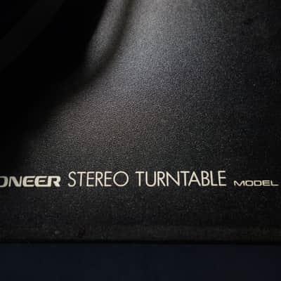 Turntable PIONEER PL-512X Belt Drive Stereo Turntable Vintage + PC-110 + stylus +Révisée image 18