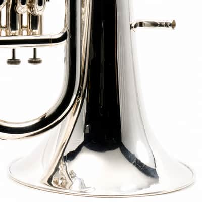 Yamaha YEP-641 Professional Bb Euphonium in Silver Plate SN 101656 image 11