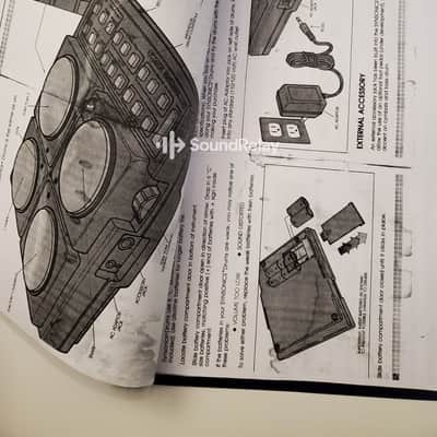 Mattel Synsonics Drums – Analog Drum Pads – w/Printed Manual – Tested image 14