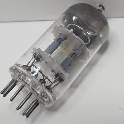Vintage 1960's Sylvania 12AT7 Tube *TESTS NOS* 106% 109% ECC81 image 2