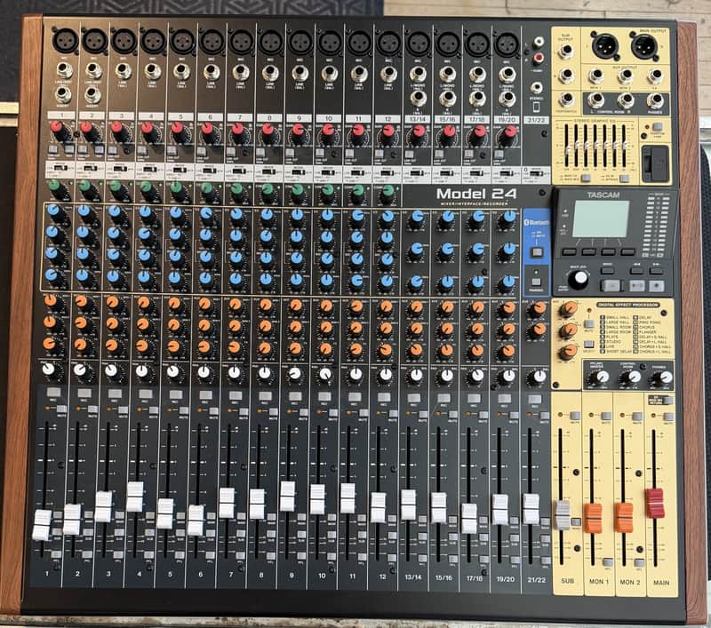 Used Tascam Model 24 Analog Recording Console image 1