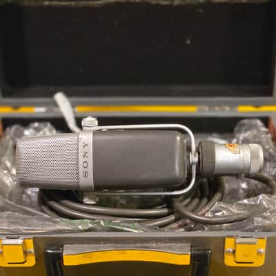 Sony C-38B Condenser Microphone — Already Converted to Standard XLR — Tested & Working — Includes Hard Case image 2