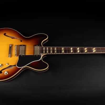 2014 Gibson Custom Shop Memphis ‘64 ES-345TD - Historic Burst VOS | USA Vintage 1964 Reissue Varitone Switch 3.79kg | CoA OHSC image 3