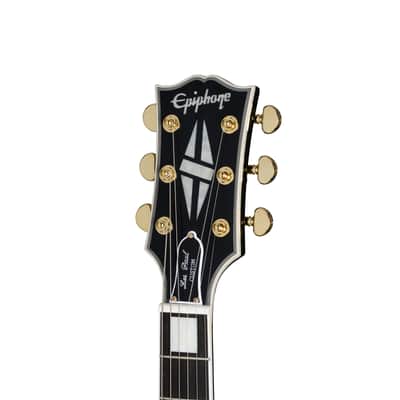 Epiphone Les Paul Custom Ebony - Single Cut Electric Guitar image 6