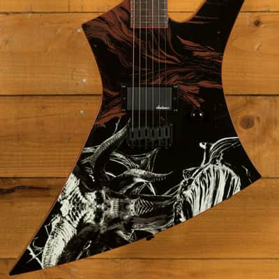 Jackson X Series Kelly KE HT - Amaranth - Diablo IV image 1