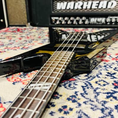 2017 Dean Razorback Dimebag Signature Bass - Made In Korea - Classic Black image 8
