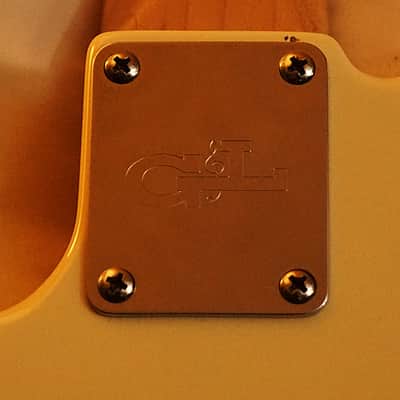 G&L ASAT American Fullerton Classic Standard White w/Maple Fretboard & Case CLF USA image 24