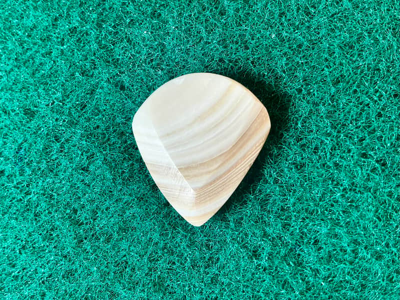 Seashell guitar pick/10.3mm thick, jazz profile… by BeachSidePicks image 1