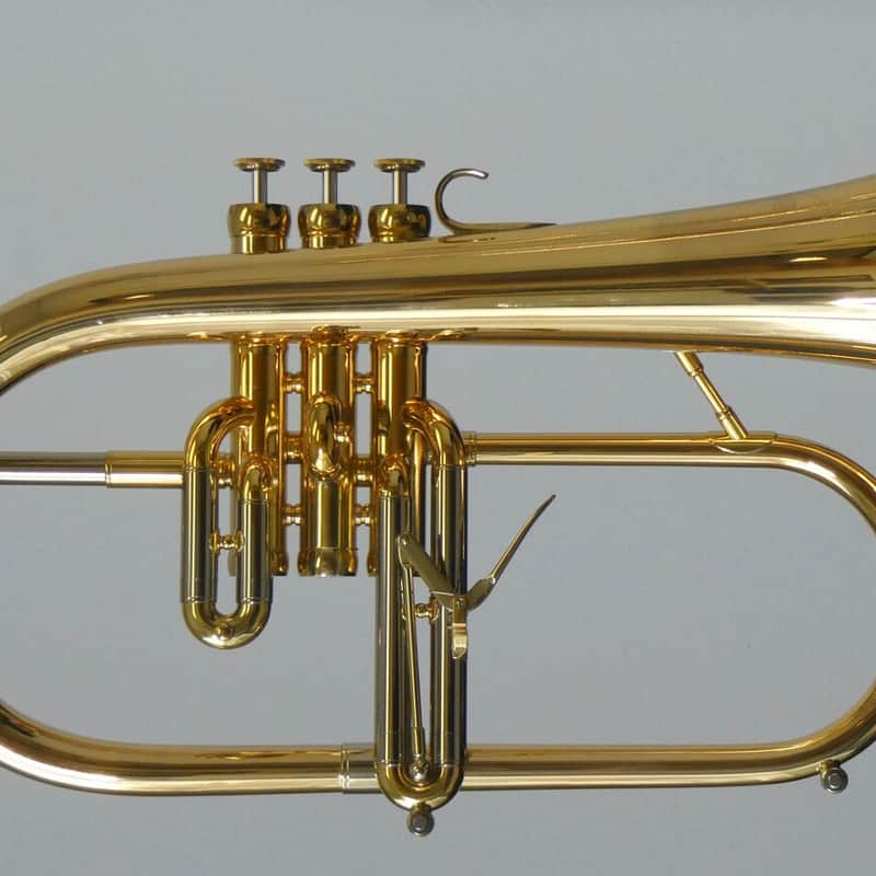 Adams Brand New Sonic Flugelhorn Gold Lacquer