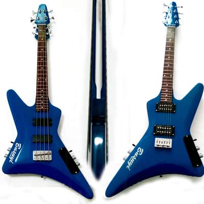 4 String Bass/ 6 String Lead LEFT Hand Double Neck, Double Sided, Hand Made Busuyi Guitar Venum V1 image 1
