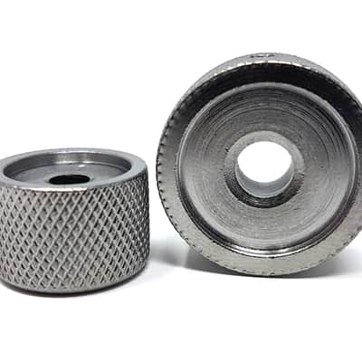 Brio Concentric Stacked Knobs for Jazz Bass Gold Nickel Black image 5