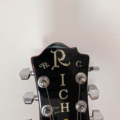 BC Rich Bich NJ 1984 Ferrari Red w/ Original Case image 12