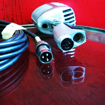Vintage 1960's Shure 55S Unidyne dynamic cardioid microphone Multi Z w cable Elvis 55 55SW 556S image 14