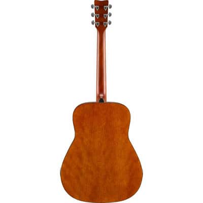 Yamaha FG800J Solid-Top Dreadnought Acoustic Guitar - Natural image 2