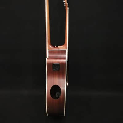 Busuyi Guitar 4 String Bass 6 String Lead Acoustic, Travel Acoustic Guitar with  Hard Case image 3