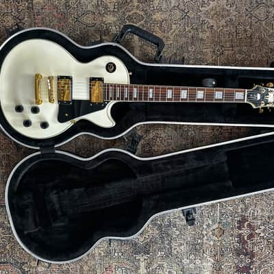 Epiphone Les Paul Custom – Alpine White (2003, Korea) | Hipshot Drop-D | SKB Case image 2