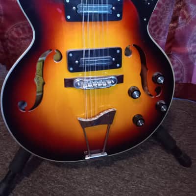 Vintage ARIA 335-style 12-string w/HSC image 2