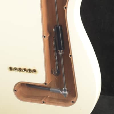 Fender John Osborne Telecaster Olympic White Maple Fingerboard image 10