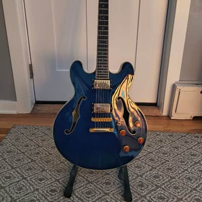 Eastman T186MX 2008 - Rare Nitro Blue image 2