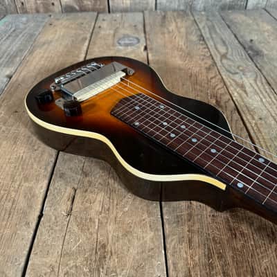 Gibson EH-100 7 String Lap Steel 1939 - Sunburst -Clean! image 8