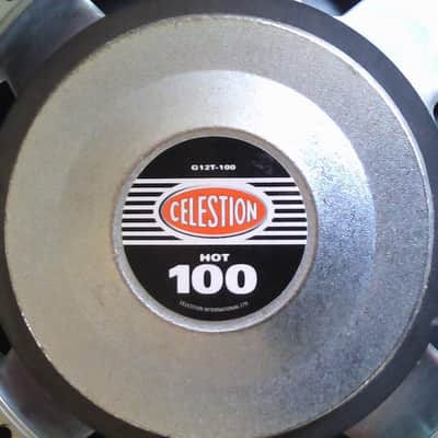 Celestion G12T-100-8-Hot 100 12" 100-Watt 8 Ohm Replacement Speaker 2010s - Silver image 1