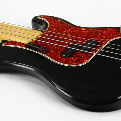 1976 Fender Precision Bass Fretless Maple Neck | Black Finish, Original Case image 16