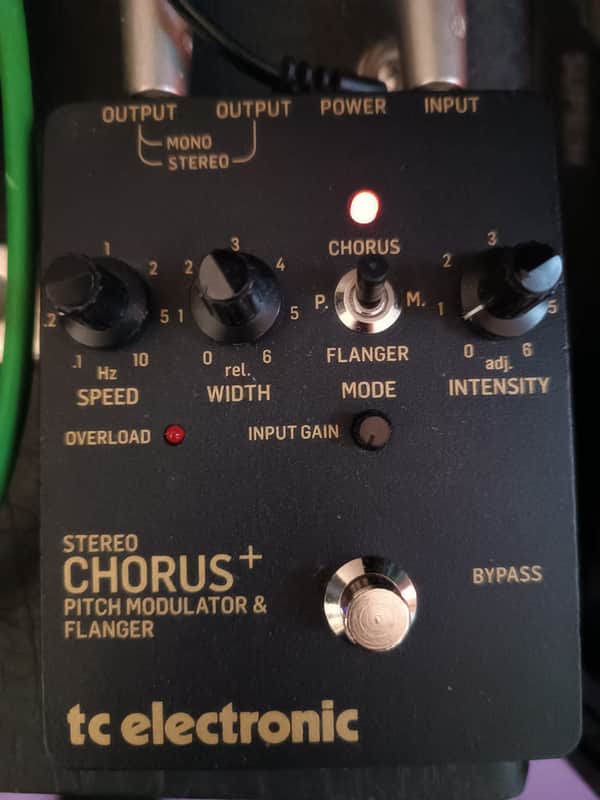 TC Electronic SCF Gold Stereo Chorus + Pitch Modulator & Flanger TC Electronic SCF Gold Stereo Chorus + Pitch Modulator & Flanger
