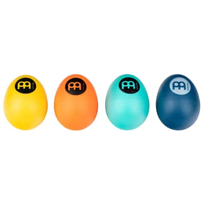 Meinl ES-SET-2 Hand Percussion Plastic Egg Shakers ESSET2 Set Of 4 image 2