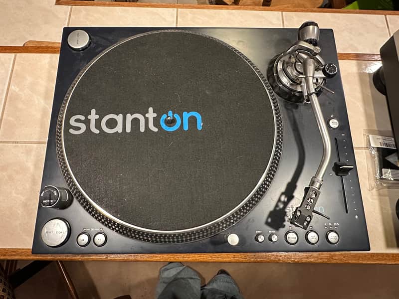 Stanton ST.150 M2 DJ Turntable 2010s - Black image 1