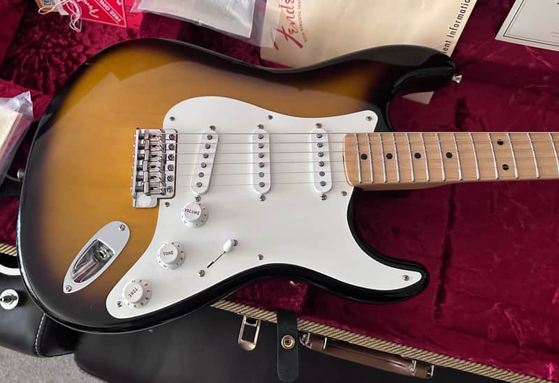 Fender American Vintage '56 Stratocaster 2010s - Sunburst image 1