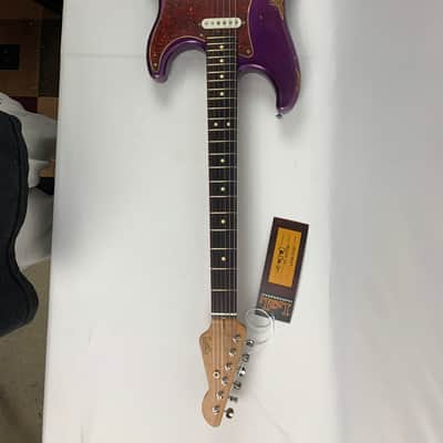 LsL Instruments Saticoy 22 Classic S Purple Sparkle Heavy Age Relic HSS - Brand New with case image 14
