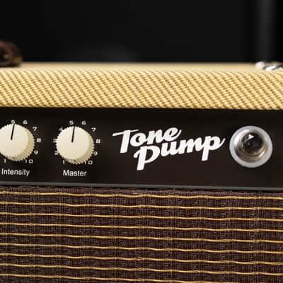 Tone Pump Custom Guitar Amplifier with Weber DT-12 Speaker -Tweed - Used image 7