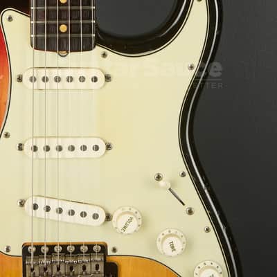 Fender Stratocaster Spaghetti Logo Original Vintage 1964 - Sunburst (COD 2070VG) image 4
