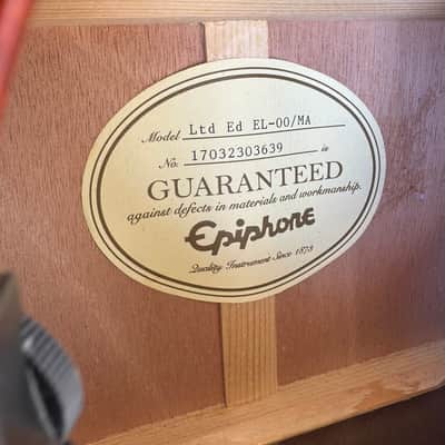 Epiphone Limited Edition EL-00/MA - Natural image 7