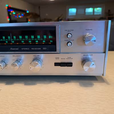 Sansui 551 Stereo Receiver - 1974 Vintage Full Fresh Service Crisp Sound Wow🔥🎶 image 7