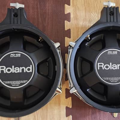 Roland TD-20KV/20SV V-Pro V-Drum Kit(COMPLETE - As Pictured) w/ PM-10 Monitor, all hardware & LOTS OF ACCESSORIES image 11