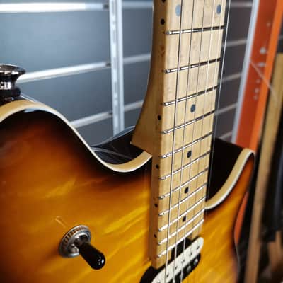 EVH Wolfgang Special HT with Hard Tail Fine Tuning Tailpiece Tobacco Burst image 5