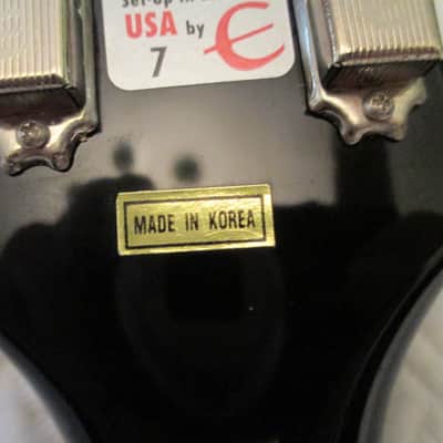 Epiphone/Gibson Les Paul 2001 Black Quality Korean not China image 8