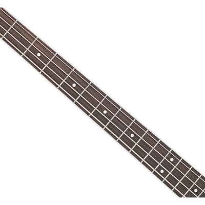 Aria Pro II SB-700 4-String Bass Guitar - Walnut image 3