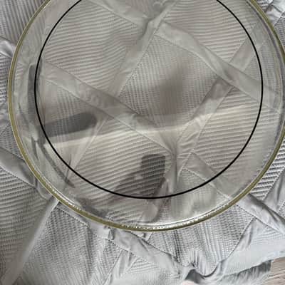 Remo 22" Remo Pinstripe Clear - 2 Piece 2025 - Clear image 2