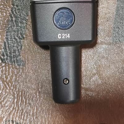 AKG C214 Large Diaphragm Cardioid Condenser Microphone 2010s - Black image 2