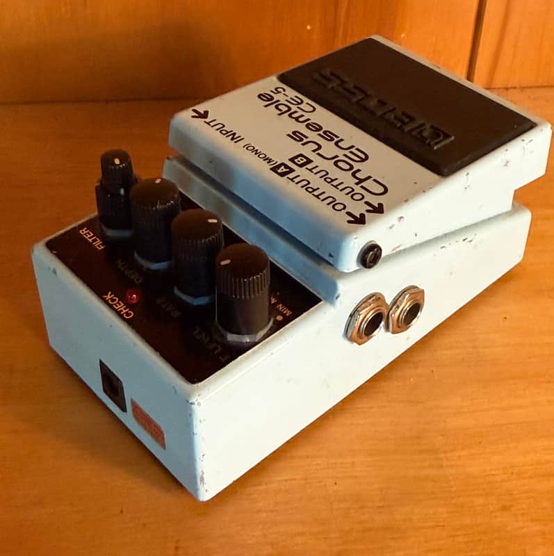 Boss CE-5(a) Chorus Ensemble (Dark Gray Label) 2001 - Present - Blue image 1