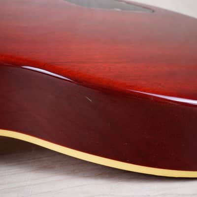 Orville LPS-75 Les Paul Standard Left Handed MIJ 1997 Cherry Sunburst Japan Gibson Lefty w/ Bag image 11