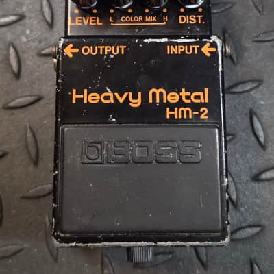 Boss HM-2 Heavy Metal (Black Label) 1983 - 1988 MIJ Japan Distortion image 2