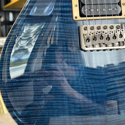 PRS 20th Anniversary Custom 24 10-Top Whale Blue 2005 image 4