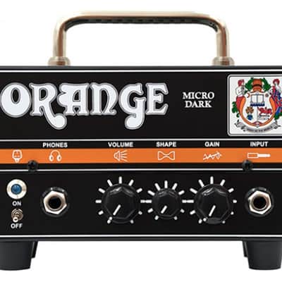 Orange Amplifiers MT-20H Micro Dark 20-Watt Guitar Head - Open Box image 1