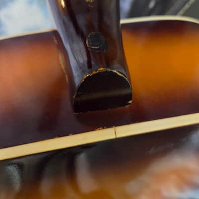 Vintage RARE 1959 Kay K6110 "Western Rhythm" X-Braced Dreadnought Acoustic Guitar Pro Setup New Strings Original Soft Shell Case image 12